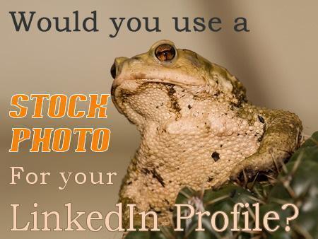 Would you use a Stock Photo for your LinkedIn Profile