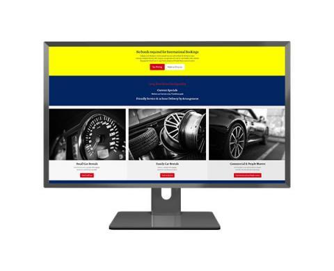 Gateway Auto Rentals Website Design