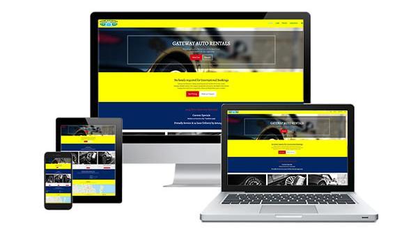 Gateway Auto Rentals web design