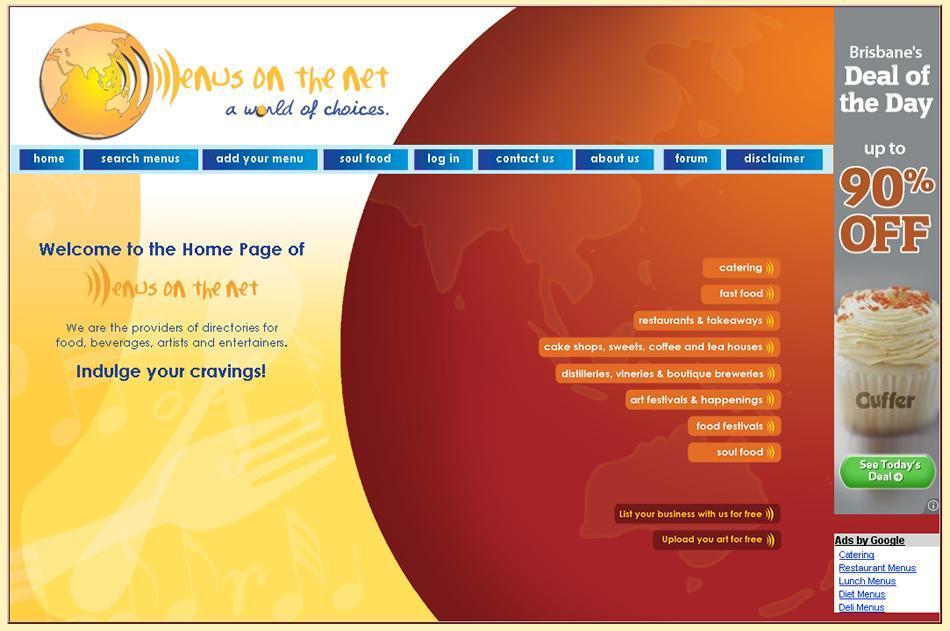 www.menusonthenet.net