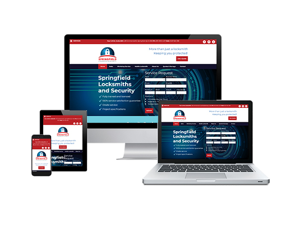Springfield Locksmith & Security responsive web design