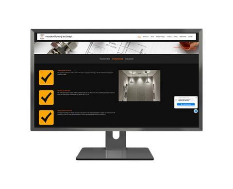 Innovation Plumbing and Design Website Design