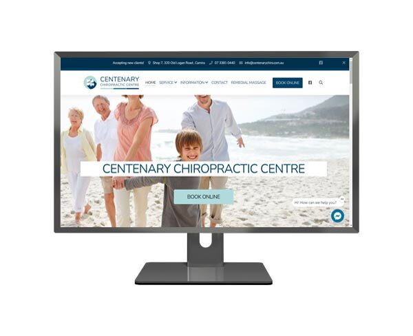 Chiropractor web design