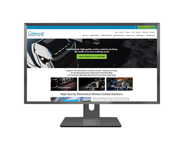 Cable Craft Australia Wordpress web design