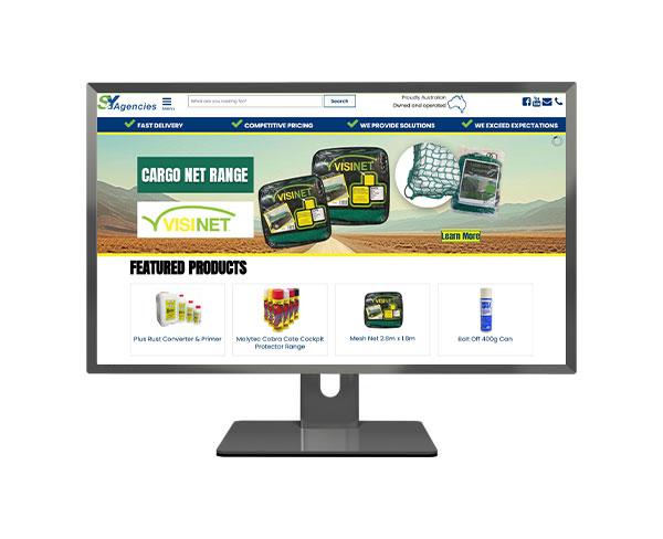 S & Y Agencies - Joomla website portfolio