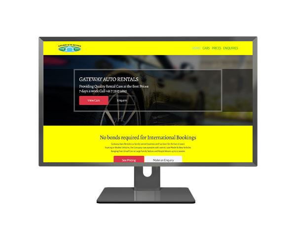 Gateway Auto Rentals Website Design