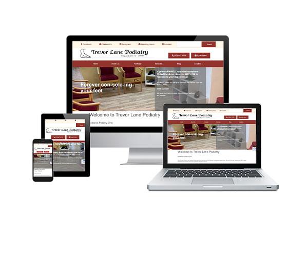 podiatry web design