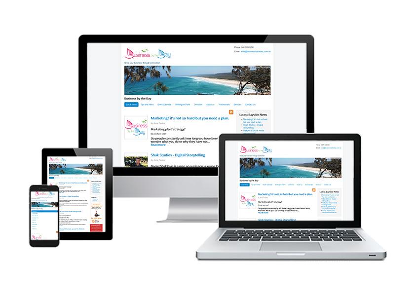 Business by the Bay Joomla Portfolio