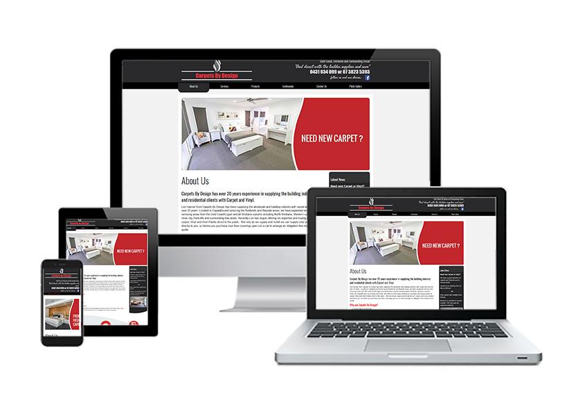 Carpets by Design - Joomla Portfolio