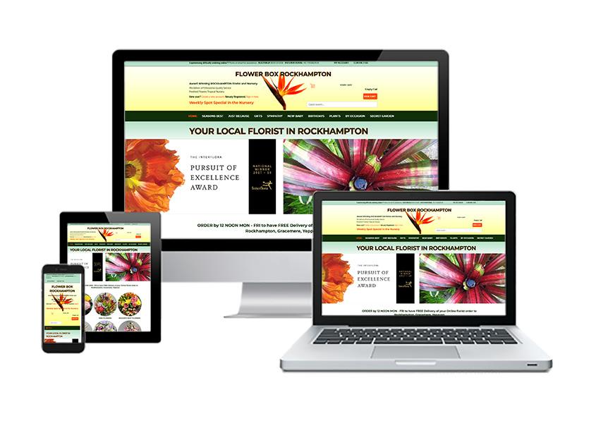 flowerbox responsive web design