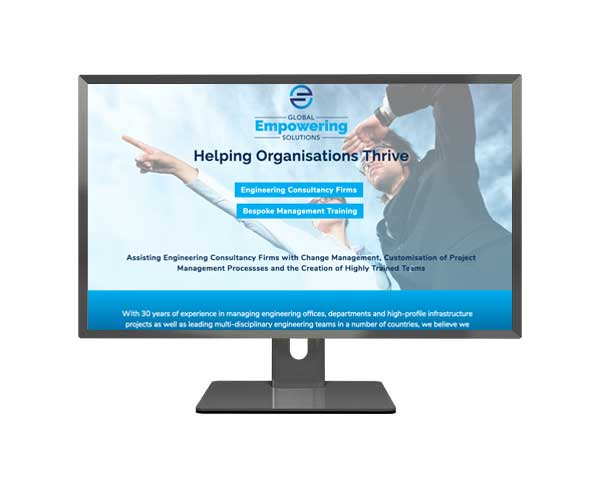 Global Empowering Solutions Wordpress Web Design