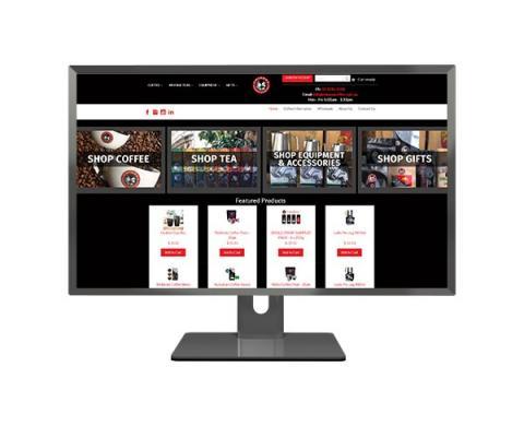 Chiasso Coffee ecommerce web design