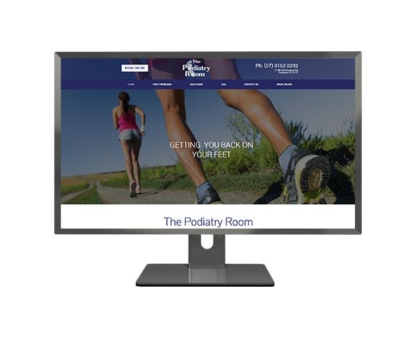 The Podiatry Room responsive web design