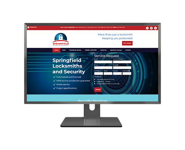 Springfield Locksmiths & Security Website