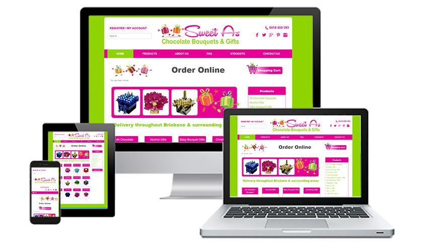 sweetas responsive web design