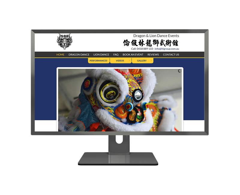 Dragon Dance Events Joomla Portfolio