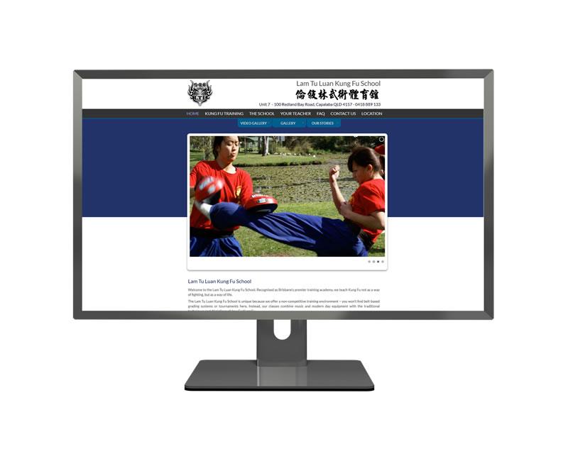 Kung Fu School Joomla Portfolio