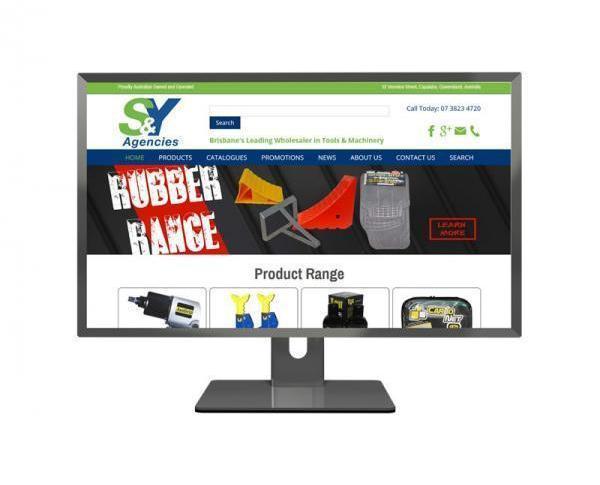 S & Y Agencies - Joomla website portfolio