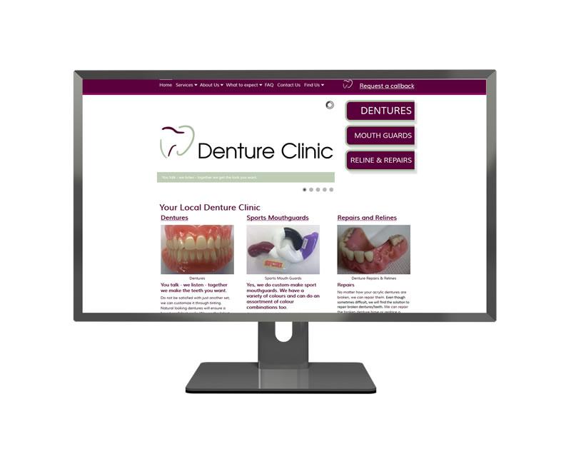 Tarragindi Denture Clinic Joomla Portfolio