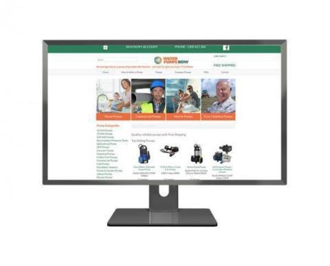 Water Pumps Now - Joomla Website Portfolio