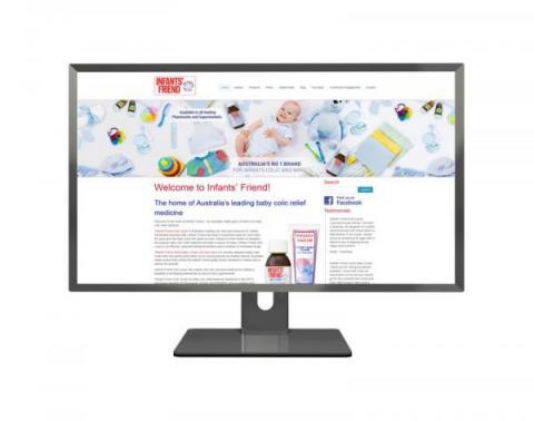 Infants' Friend Word Press Portfolio