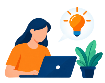 creative work idea bubble