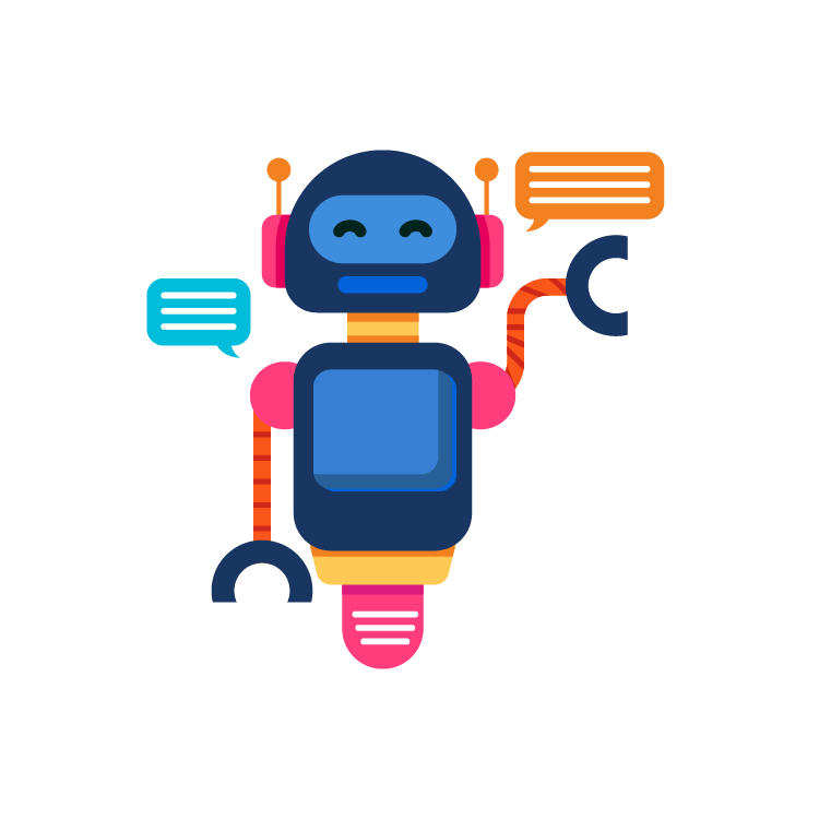 robot text boxes